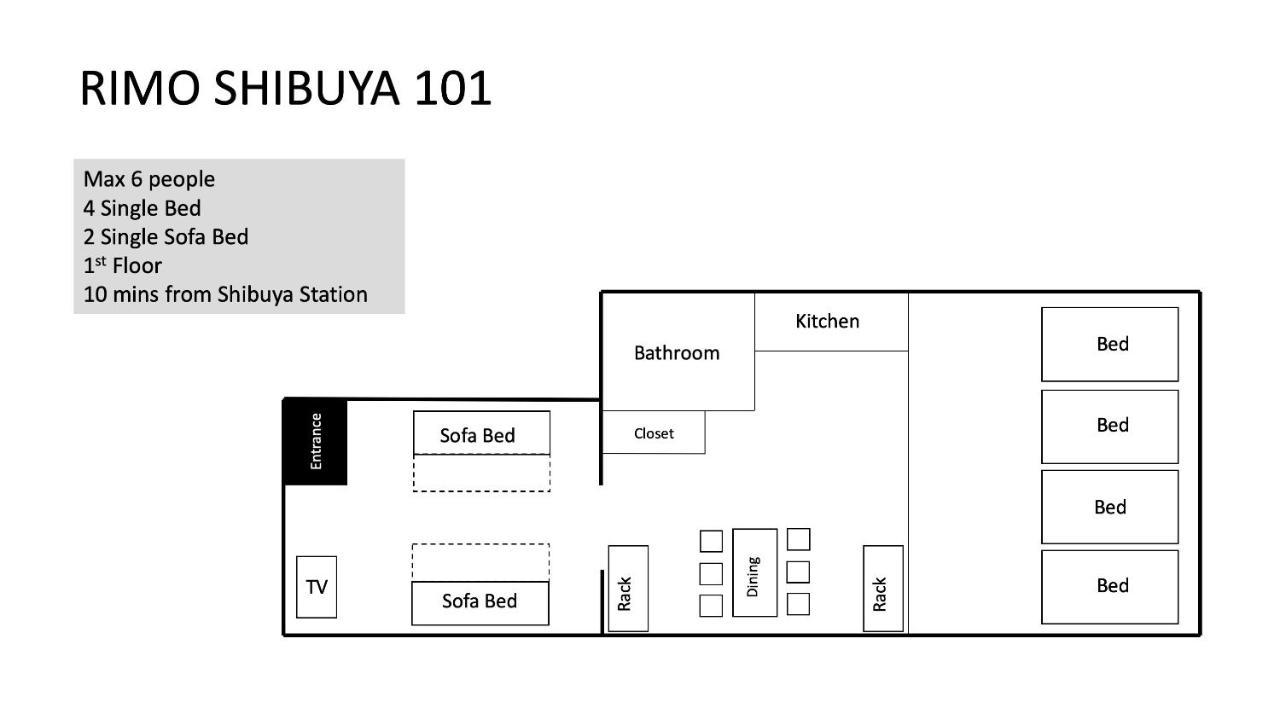 Apartemen Rimo Shibuya 101